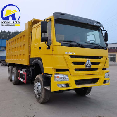 6X4 Στυλ ανύψωσης εμπρός 30 τόνων Sinotruck HOWO Dump Truck με χαμηλή κατανάλωση καυσίμου