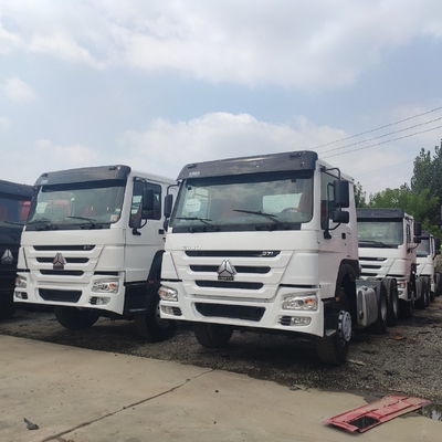 Αφρική Χρησιμοποιούμενο Sinotruk HOWO 371HP 420HP 6X4 Trailer Head Tractor Horse Tipper Tractor Truck