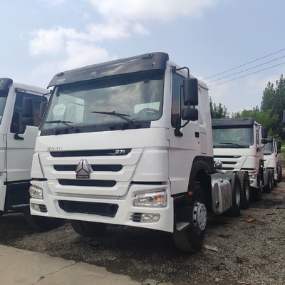 Αφρική Χρησιμοποιούμενο Sinotruk HOWO 371HP 420HP 6X4 Trailer Head Tractor Horse Tipper Tractor Truck