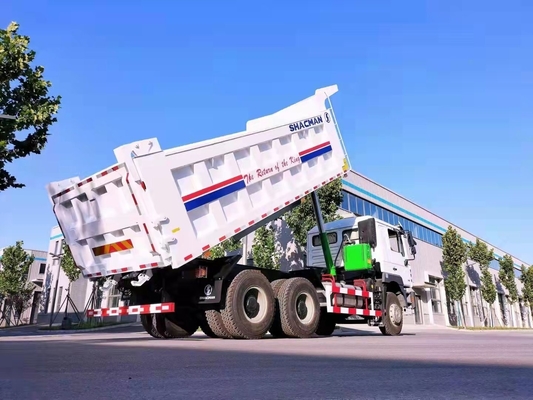 25-30 τόνων χωρητικότητα 6X4 10 τροχών Shacman φορτηγό τύππερ με 20cbm διάσταση κουβά