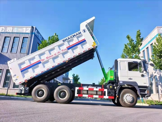 25-30 τόνων χωρητικότητα 6X4 10 τροχών Shacman φορτηγό τύππερ με 20cbm διάσταση κουβά