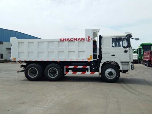 25-30 τόνων χωρητικότητα 6X4 10 τροχών Shacman φορτηγό τύππερ με 20cbm διάσταση κουβά