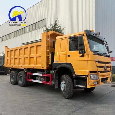 2018/2019 Χρησιμοποιούμενο Sinotruck HOWO 6X4 Dump Truck με υψηλή ιπποδύναμη και μεγάλο μέγεθος