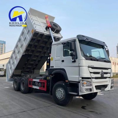 2018/2019 Χρησιμοποιούμενο Sinotruck HOWO 6X4 Dump Truck με υψηλή ιπποδύναμη και μεγάλο μέγεθος