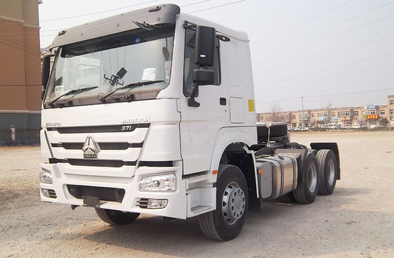 Sinotruk HOWO 6X4 10 τροχούς Χρησιμοποιούμενο Prime Mover Tractor Head Truck για βαριές μεταφορές