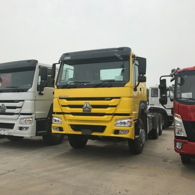 Sinotruk HOWO 6X4 10 τροχούς Χρησιμοποιούμενο Prime Mover Tractor Head Truck για βαριές μεταφορές