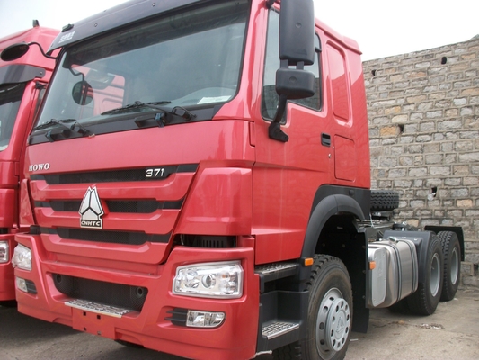 Sinotruk HOWO 6X4 10 τροχούς Χρησιμοποιούμενο Prime Mover Tractor Head Truck για βαριές μεταφορές