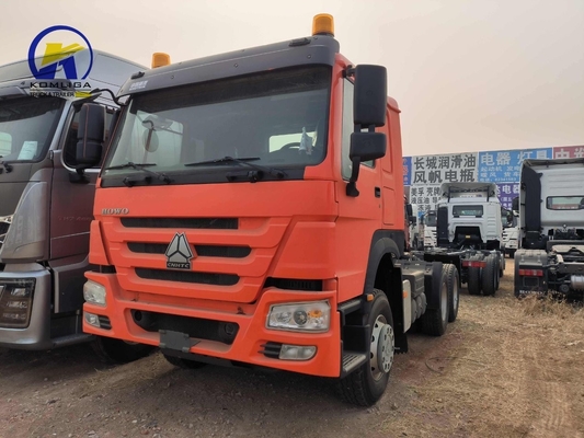 Χρησιμοποιούμενο Sinotruk HOWO 6X4 βαρέα ελκυστήρες φορτηγό κεφαλή μπροστινό άξονα Hf9 50 / 90 Προαιρετικό