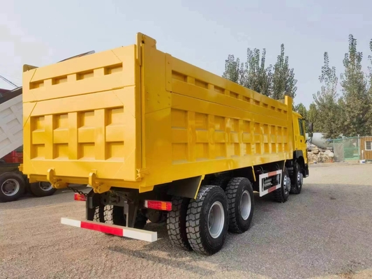 Sinotruk Heavy Duty 12 τροχούς 8X4 HOWO Dump Truck Τρακ για την οδήγηση LHD/Rhd