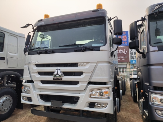 Sinotruk HOWO 10 τροχοί Χρησιμοποιούμενα 6X4 Τρακτέρ Τρακτέρ Μετρητή &gt; 8L Α/Κ καμπίνα