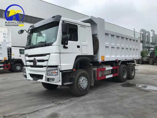 351-450hp μεταχειρισμένο Sinotruck HOWO 6X4 Dump Truck 2018/2019 έτος τροχιά οδήγησης 6×4