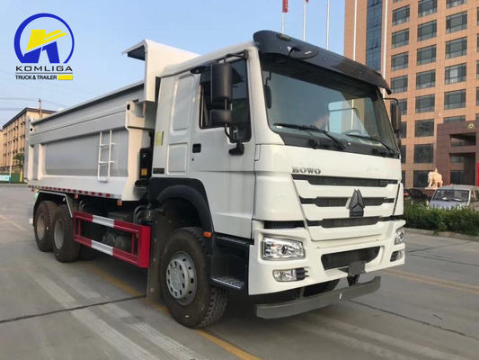 351-450hp μεταχειρισμένο Sinotruck HOWO 6X4 Dump Truck 2018/2019 έτος τροχιά οδήγησης 6×4