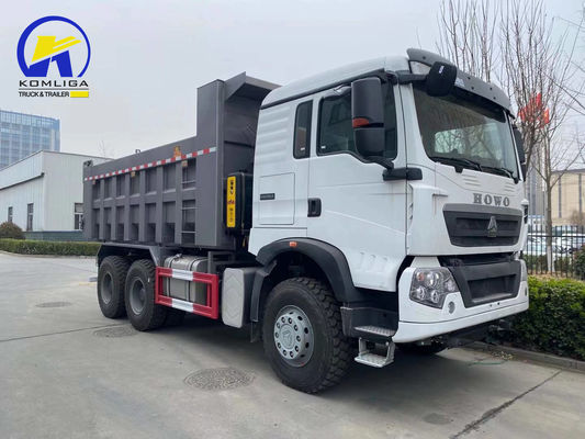 400HP Sinotruck HOWO Dump Truck 2023 με 300L Tanker καυσίμου και εμπρός άξονας Hf9