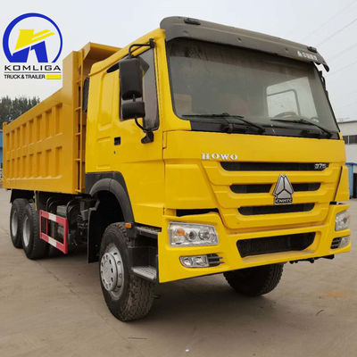 Ένα Sleeper με A / C Cab Sinotruk 10 τροχούς 30 τόνους HOWO Tipper Χρησιμοποιημένο φορτηγό σκουπιδιών