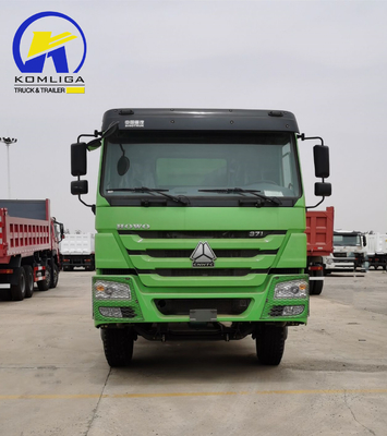 351-450hp Sinotruck HOWO Χρησιμοποιούμενο 6X4 20cbm Hyva Hoist Dump Truck με 2sets πίσω άξονα
