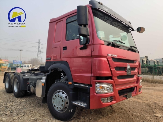 Sinotruk HOWO 6X4 Ελκυστήρας με ρυμουλκούμενο με σχέση ταχύτητας 3,7 και ελαστικά 315/80r22.5