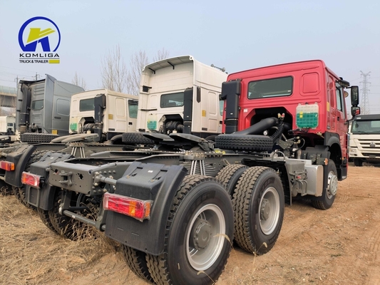 Sinotruk HOWO 6X4 Ελκυστήρας με ρυμουλκούμενο με σχέση ταχύτητας 3,7 και ελαστικά 315/80r22.5