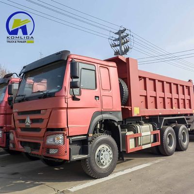 HOWO βαρύ φορτίο 10 τροχών 6X4 φορτηγό ντάμπερ φορτηγό τύππερ με ένα κρεβάτι και κλιματισμό