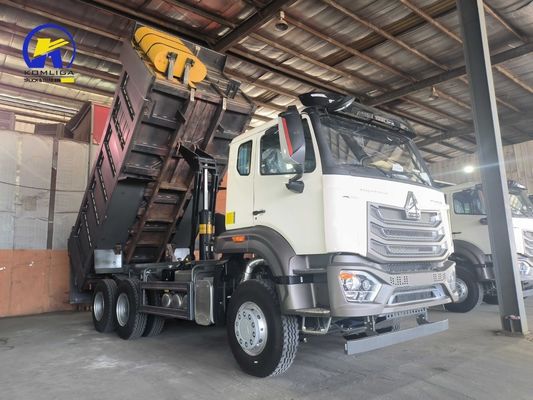 Sinotruck Hohan 6X4 10 τροχών Dump Truck Ventral Tipper Υδραυλική ανύψωση για ανώτερο