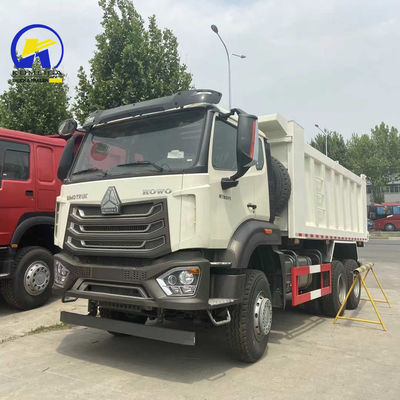 430HP Sinotruck Hohan HOWO 6X4 Dump/Tipper Truck για τη Σαουδική Αραβία το 2023 Κόκκινα καθίσματα ≤5