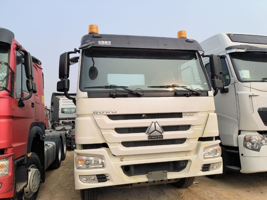 Στροφή Sinotruk HOWO 10 τροχών Μίνι ελκυστήρα φορτηγό Χρησιμοποιούμενο κεφάλι ρυμουλκούμενου για βαριά φορτία