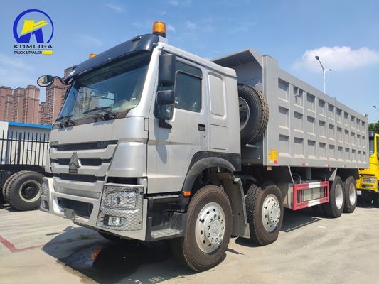 Sinotruck HOWO 8X4 Καμιόνι 12τροχών Euro2/3 βαρύ φορτίο κατασκευασμένο σε ελαστικό 10 1 ανταλλακτικό
