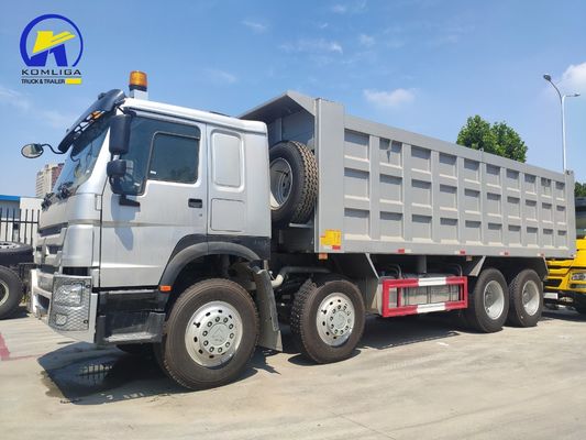 Sinotruck HOWO 8X4 Καμιόνι 12τροχών Euro2/3 βαρύ φορτίο κατασκευασμένο σε ελαστικό 10 1 ανταλλακτικό