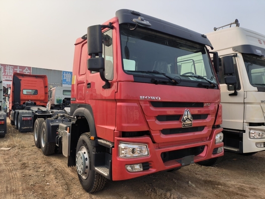 Δεύτερο χέρι Sinotruk HOWO 6X4 ρυμουλκούμενο Truck Head Mini Χρησιμοποιημένο τρακτέρ Truck σε προσιτή τιμή