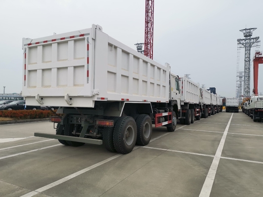 1200r20 Ραδιακά ελαστικά Sinotruk HOWO 6X4 φορτηγό τύππερ με 400HP 420HP 375HP και ≤5 καθίσματα