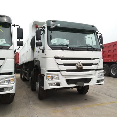 Hw76 Cab Sinotruk HOWO 8X4 12 τροχών φορτηγό με πτέρυγα με εμπρός ανύψωση 5600X2300X1500 20cbm