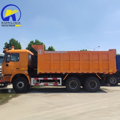Επαγγελματικό σχεδιασμό DOT πιστοποιημένο 10 1spare ελαστικό Camion Benne 6X4 Shacman Dump Truck