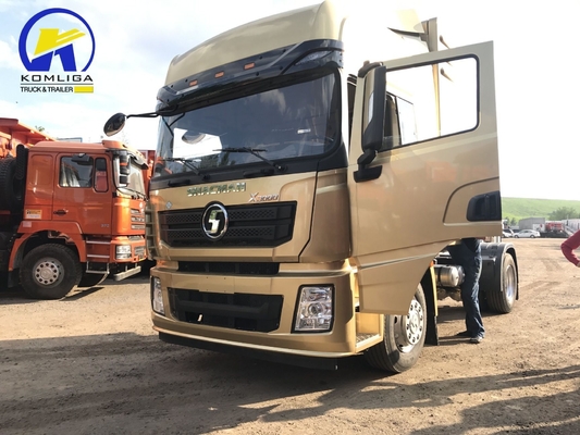 Shacman 4X2 6τροχών 290HP 340HP 380HP Κεφαλή φορτηγού με Hw76 καμπίνα και χωρητικότητα φορτίου 21-30t