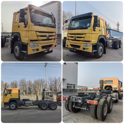 Χρησιμοποιούμενο Sinotruk HOWO T7 Hohan 6X4 10wheel 340HP 380HP 400HP 430HP Τρακτέρ φορτηγό με εξαρτήματα