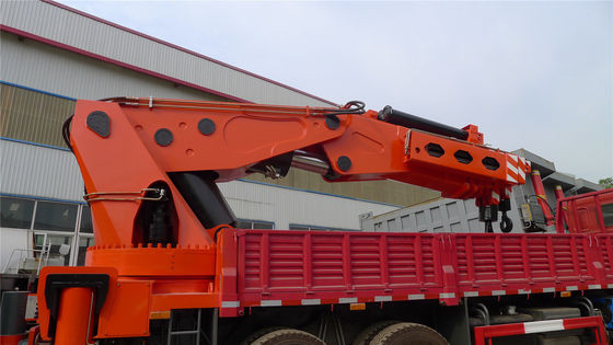 HOWO 6X4 φορτηγό φορτηγό με γερανό φορτηγό τοποθετημένο γερανό 25-30 τόνων χωρητικότητα προσαρμογή