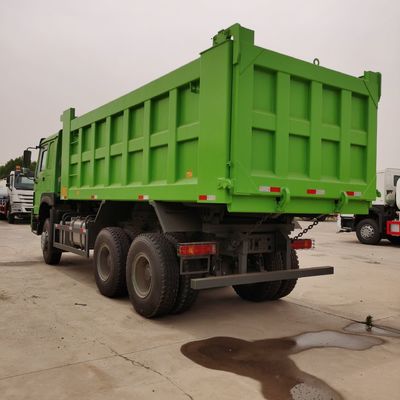 Sinotruk HOWO 6*4 Dump Truck με υψηλή χωρητικότητα κινητήρα και σύστημα διεύθυνσης Zf8118