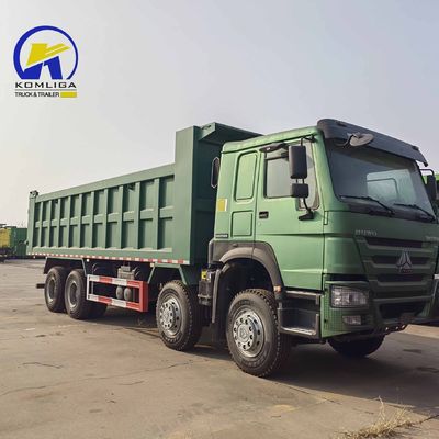 Sinotruk HOWO 30cbm 8*4 12 ελαστικά φορτηγό απορριμμάτων φορτηγό τύππερ με σύστημα διεύθυνσης Zf8118