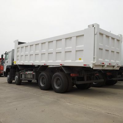 Sinotruk HOWO 30cbm 8*4 12 ελαστικά φορτηγό απορριμμάτων φορτηγό τύππερ με σύστημα διεύθυνσης Zf8118