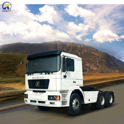 6X4 Οδηγός Shacman X3000 Prime Mover Χρυσό χρώμα τρακτέρ φορτηγό