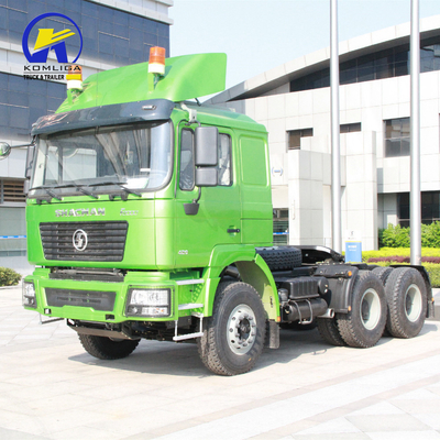 Καμπίνο Hw76 Καμπίνο Κίτρινο 6X4 10τροχιά 380HP 400HP 420HP Κεφαλή Τρακτέρ ρυμουλκούμενο Χρησιμοποιημένο Τρακτέρ