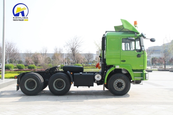 Καμπίνο Hw76 Καμπίνο Κίτρινο 6X4 10τροχιά 380HP 400HP 420HP Κεφαλή Τρακτέρ ρυμουλκούμενο Χρησιμοποιημένο Τρακτέρ