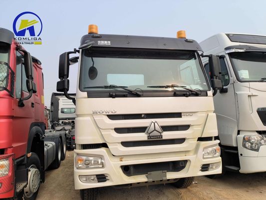 Sinotruk HOWO T7 6X4 400HP Prime Mover Χρησιμοποιούμενο τρακτέρ φορτηγό κεφάλι προσαρμοσμένο στην αγορά σας