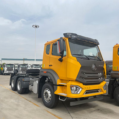 Sinotruk HOWO T7 6X4 400HP Prime Mover Χρησιμοποιούμενο τρακτέρ φορτηγό κεφάλι προσαρμοσμένο στην αγορά σας