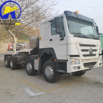 Sinotruk HOWO 8X4 12 τροχών 380HP 400HP 430HP βαρύ φορτηγό τρακτέρ με ακτινοβολία ελαστικά