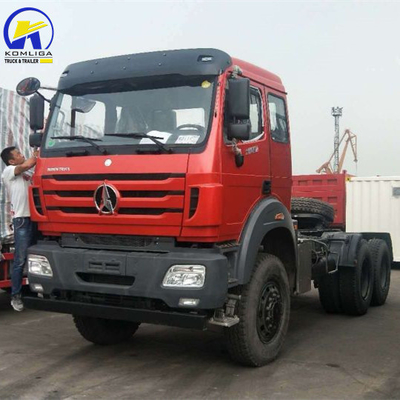 Υδραυλικό 6X4 10 τροχών φορτηγό κεφαλή Prime Mover Benz τρακτέρ φορτηγό
