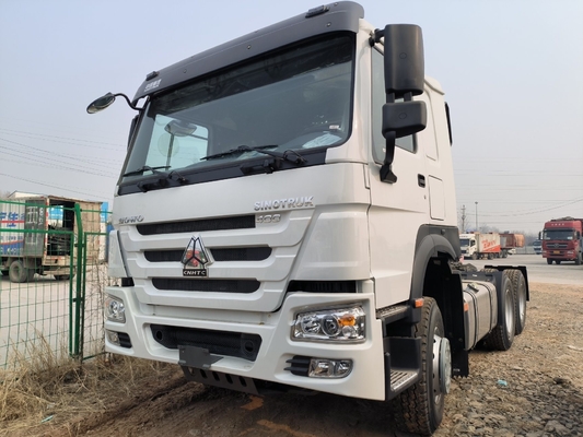 Πιστοποιημένο από το DOT HW76 Cab 6X4 10τροχούς HOWO ελκυστήρας για βαριές εφαρμογές
