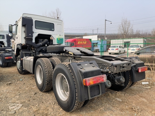 Πιστοποιημένο από το DOT HW76 Cab 6X4 10τροχούς HOWO ελκυστήρας για βαριές εφαρμογές