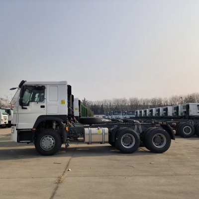 Πιστοποιημένο από το DOT HW76 Cab 6X4 10τροχούς HOWO ελκυστήρας για βαριές εφαρμογές