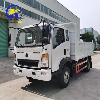 4-6L χωρητικότητα κινητήρα 4X2 τροχός κίνησης Κινέζικο HOWO Mini Dumper Truck στην αγορά
