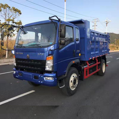 10 τόνων Euro II Sinotruk HOWO 6 τροχών φορτηγό με χωρητικότητα 5 κυβικών μέτρων
