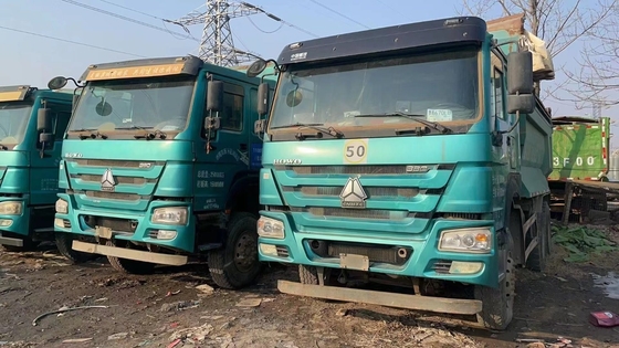 Χρησιμοποιούμενο Euro5 HOWO 6X4 Original Tipper Dump Truck με χωρητικότητα κινητήρα ντίζελ &gt; 8L Euro5